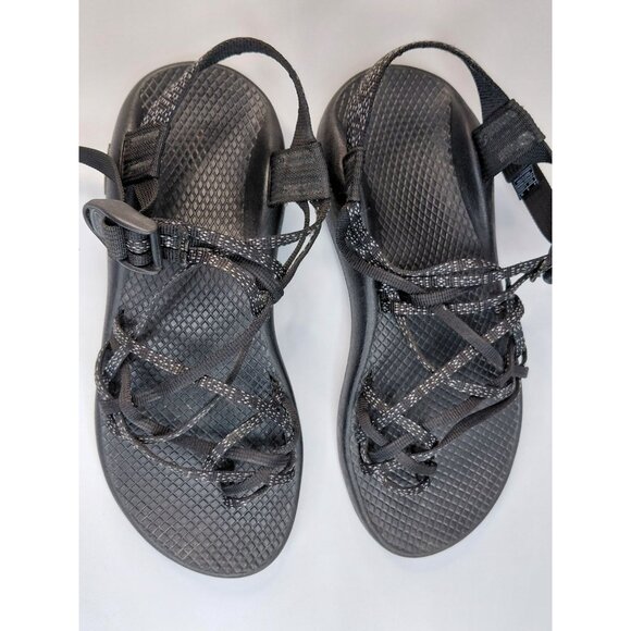 Chaco Women's Size 8 w Black Z/2 Unsweep Sandals Adjustable Straps - Picture 10 of 10
